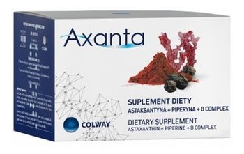 Colway, Axanta, Astaksantyna + piperyna + B complex, Suplement diety, 60 kaps. - Colway