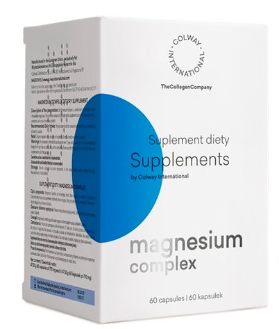 Zdjęcia - Witaminy i składniki mineralne Colway Magnesium Complex 60szt Suplement diety