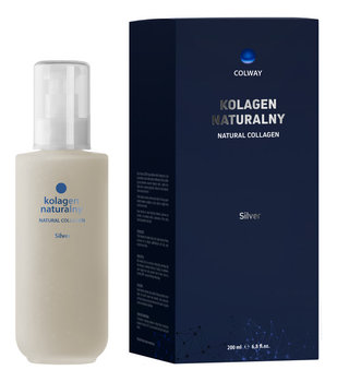 Colway, Natural Collagen, kolagen naturalny Silver, 200 ml - COLWAY