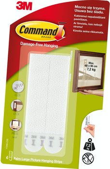 Command, rzepy, duże, 8 sztuk - COMMAND