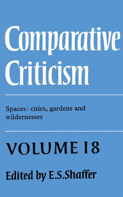 Comparative Criticism - Shaffer E. S. | Książka w Empik