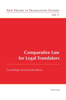 Comparative Law for Legal Translators - Soriano-Barabino Guadalupe