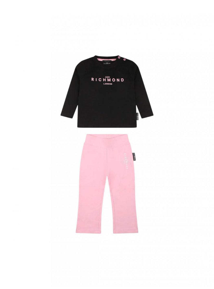 John Richmond T-shirt bambina Loceni con logo bianco main image 0