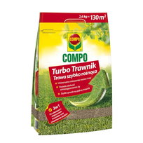 Compo Turbo Trawa szybko rosnąca 2,6kg 130m2 samozagęszczająca