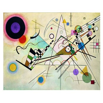 Composition VIII - Wassily Kandinsky 40x50 - Legendarte