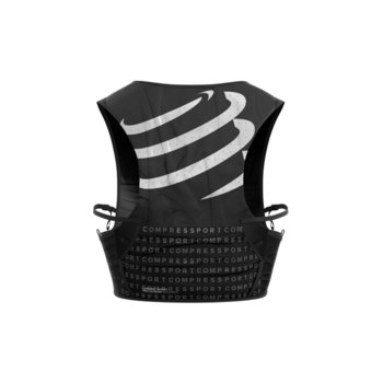 Compressport, Plecak biegowy ULTRUN PACK czarny + 2x soft flask - M - Compressport