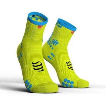 Compressport, Skarpety do biegania, ProRacing Socks V3 High, zielony, rozmiar 39/41 - Compressport