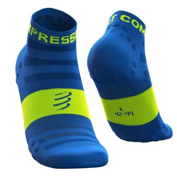 Compressport, Skarpety do biegania, ProRacing Ultralight Socks V3 Low, niebieski, rozmiar 45/47 - Compressport