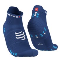 Compressport, Skarpety Proracing Socks V4 Low  SODALITE FLUO BLUE - T3, rozmiar 42/44 