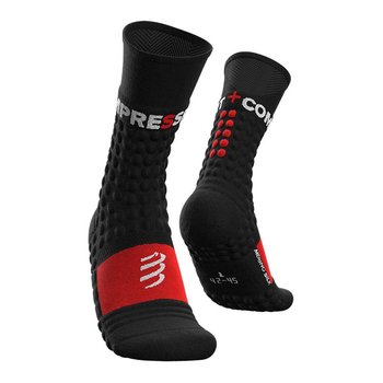 Compressport, Skarpety PRS Winter Run, czarno- czerwone, rozmiar 35/38 - Compressport