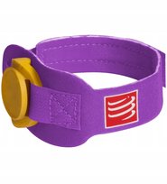 Compressport Timing Chip - opaska na chip fioletowa