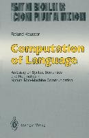 Computation of Language - Hausser Roland