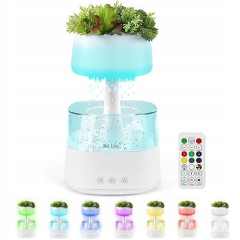ConBlom Nawilżacz Rain Cloud 450 ml LED z Pilotem - Cichy, Stylowy - inna (Inny)