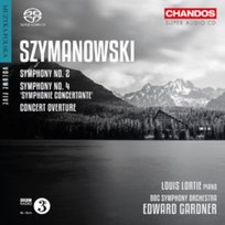 Concert Overture in E major, Op. 12; Symphony No. 2, Op. 19; Symphony No. 4;Symphonie concertante, Op. 60 Lortie Louis