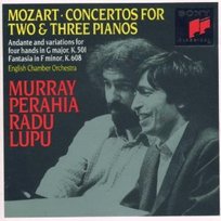 Concertos For 2 & 3 Pianos Perahia Murray, Lupu Radu, English Chamber Orchestra