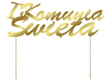 Congee.pl, topper na tort IHS I Komunia Święta - 1 szt. - Congee.pl