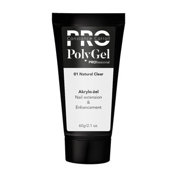 Constance Carroll, Poly Professional, Żel do paznokci Natural Clear 01 - Constance Carroll