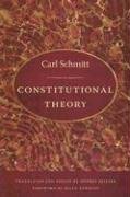 Constitutional Theory - Schmitt Carl