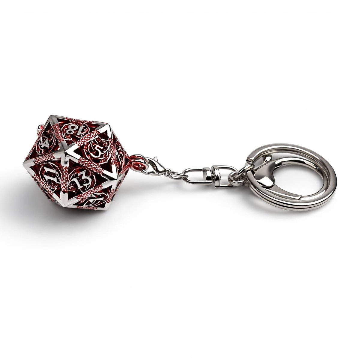 Container | 4 cm | Metal | Kości | Dungeons and Dragons