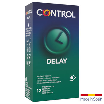 Control, Delay, Prezerwatywy przedłużające stosunek, 12 szt. - Control
