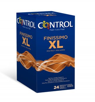 CONTROL FINISSIMO XL Prezerwatywy o większych wymiarach supercienkie 0,05mm / opak.24szt - Control
