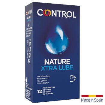 Control, Nature Xtra Lube, Prezerwatywy dodatkowo nawilżone, 12 szt. - Control