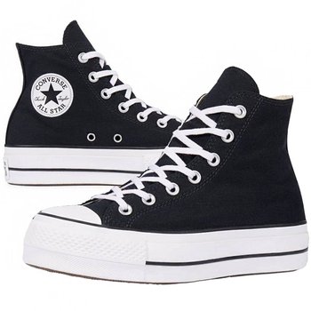 Converse buty trampki damskie czarne wysokie platforma 560845C 38 Converse Moda Sklep EMPIK.COM