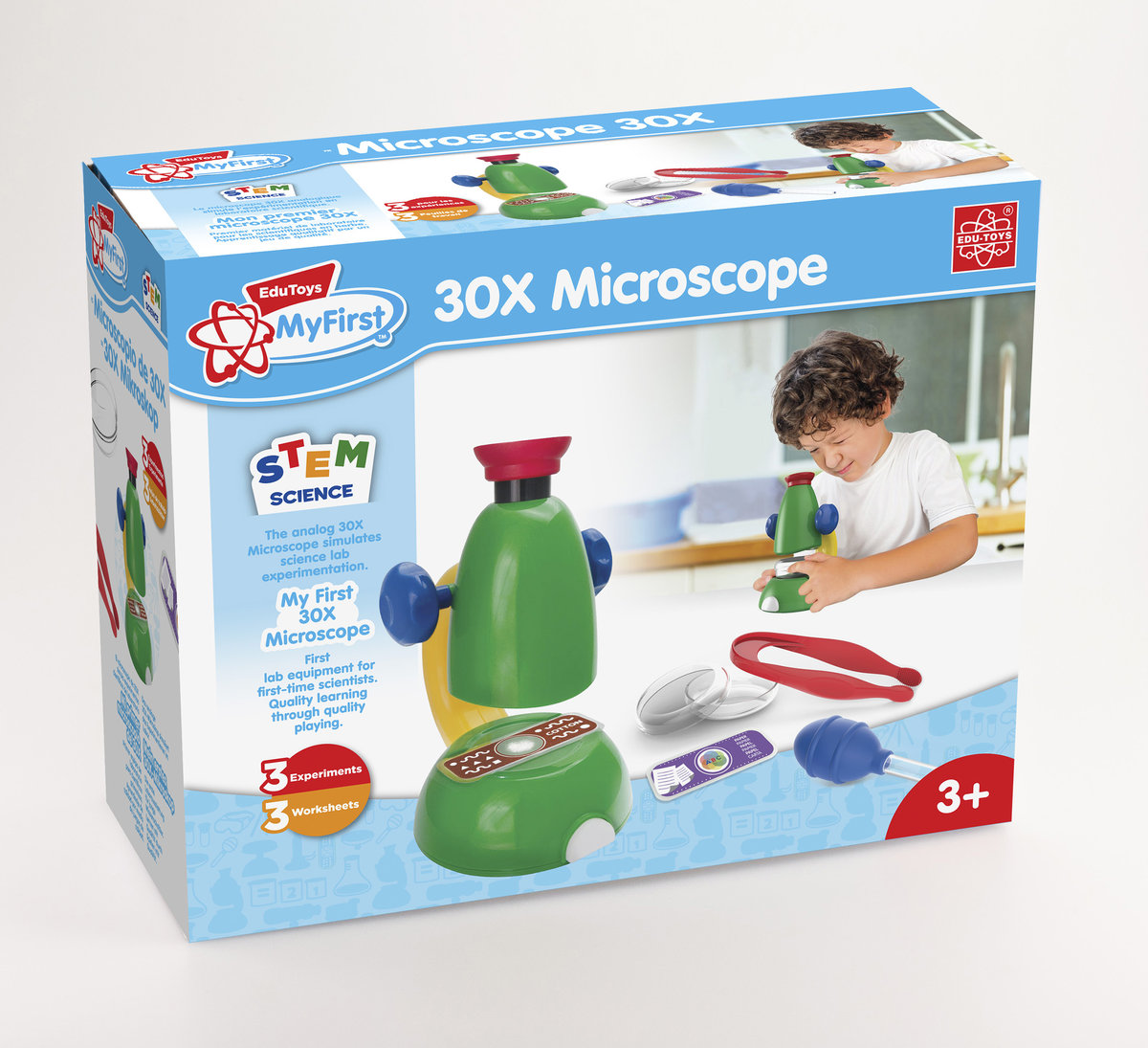Cool Science, zabawka naukowa Mikroskop 30x