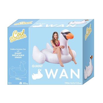 Cool Summer, materac dmuchany Łabędź - Cool Summer
