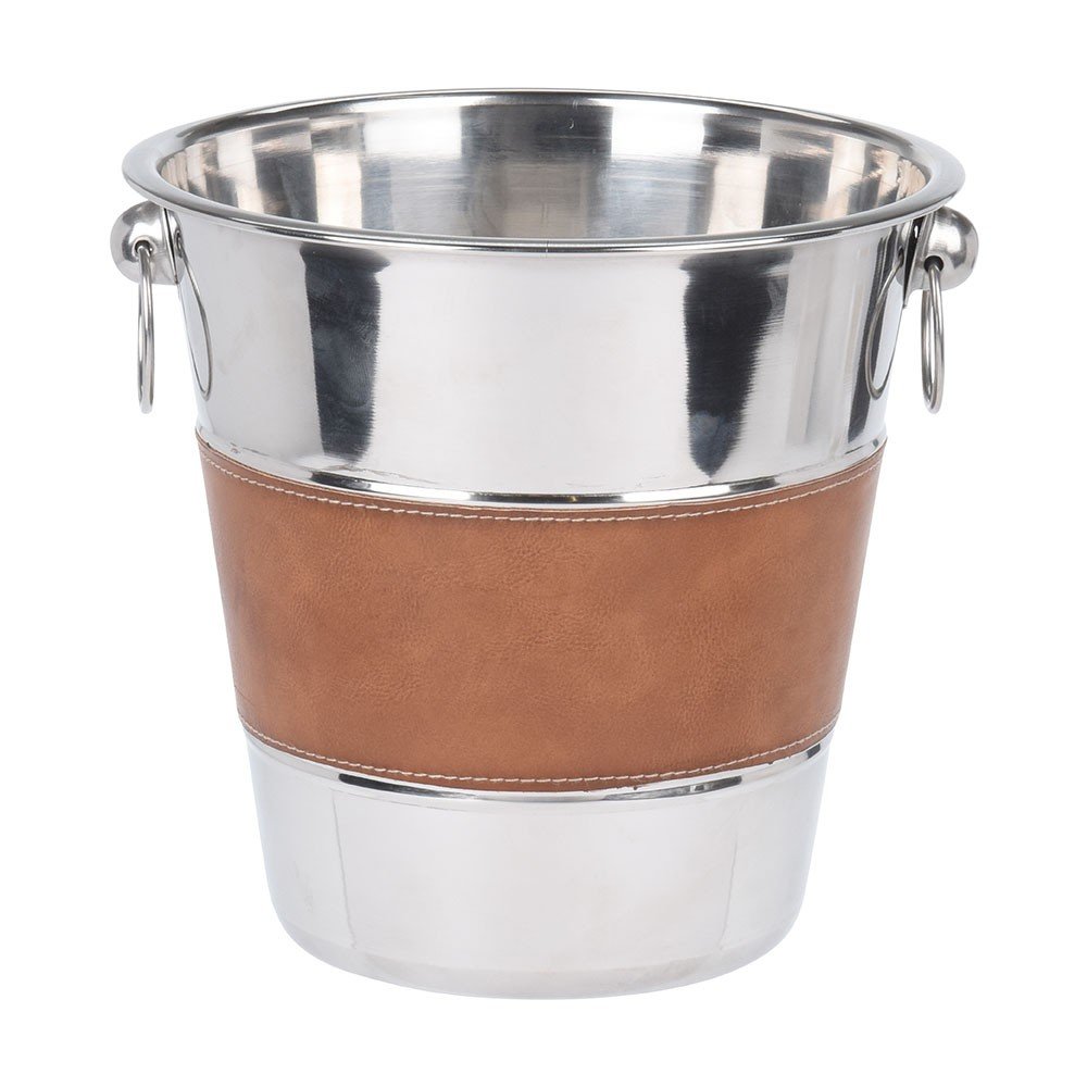 Cooler do chłodzenia KOOPMAN, srebrno-brązowy, 21 cm