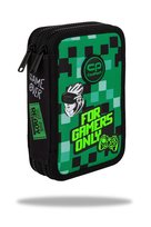 CoolPack Jumper 2 Game Zone Piórnik Dwukomorowy Z Wyposażeniem Gaming Zielony CoolPack