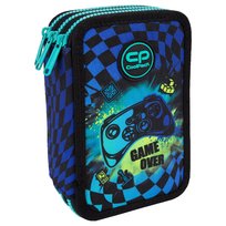 CoolPack Jumper 3 Gamer Chess F067964 Piórnik Szkolny Trzykomorowy Z Wyposażeniem Dla Gracza Gaming, 46 elementów CoolPack