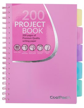 Coolpack, Kołobrulion A4 w kratkę, pastel różowy - CoolPack