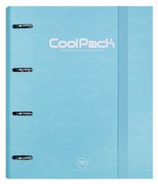 Coolpack, Segregator A4 4R, Pastel Z Kartkami, Niebieski CoolPack