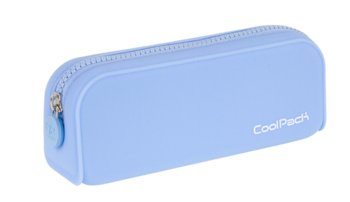 COOLPACK Silikonowa SASZETKA Pastel Powder Blue Szkolny PIÓRNIK niebieska - CoolPack
