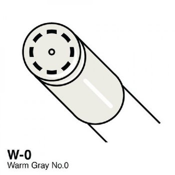 COPIC Ciao Marker W0 Warm Gray No.0 - COPIC