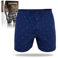 Cornette Bokserki Luźne Męskie Comfort Bawełniane 1 sztuka 002/314 Rozmiar XXL CORNETTE