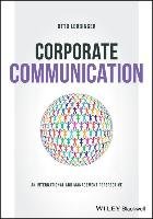 Corporate Communication: An International and Management Perspective - Lerbinger Otto
