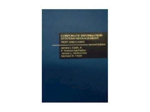 Corporate information systems management text and cases - Opracowanie ...