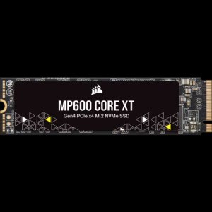 Corsair MP600 CORE XT 1 TB M.2 PCIe Gen4 NVMe SSD – Do 5000 MB/s – QLC NAND – M.2 2280 – Do notebooków i komputerów stacjonarnych PCIe 4.0 – Czarny - Corsair