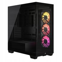 Corsair Obudowa 3500X Argb Tg Mid-Tower Czarna Corsair