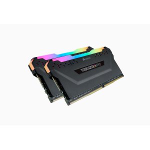 Corsair VENGEANCE RGB PRO DDR4 RAM 32 GB (2x16 GB) 3200 MHz CL16 Kompatybilna pamięć komputerowa Intel XMP 2.0 iCUE - czarna (CMW32GX4M2E3200C16) - Corsair