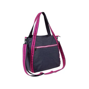 Corvet, Torba damska, HB 4605-10, szaro-różowy, 33x34x24 cm - CORVET