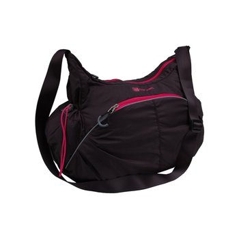 Corvet, Torba sportowa, HB 4610-80, czarno-różowy, 28x50x18 cm - CORVET