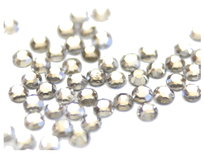 Cosmetics Zone Cyrkonie typ Swarovski 100szt rozmiar SS3 - srebrne Cosmetics Zone