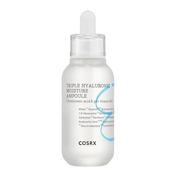 CosRx, Hydrium Triple Hyaluronic Moisture Ampoule, Serum do twarzy, 40 ml - CosRx