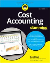 Cost Accounting For Dummies 2nd Edition K. Boyd