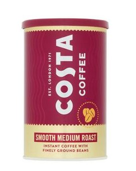 Costa Coffee Instant Smooth Medium Roast 100g - Inna marka