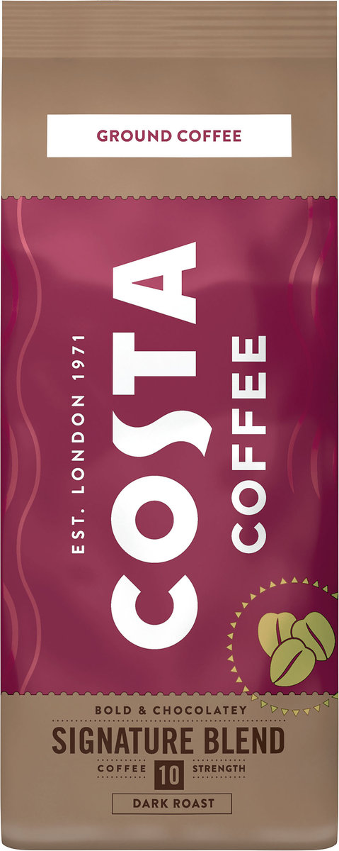 Фото - Кава Costa Coffee, kawa mielona Signature Dark, 200 g