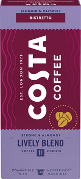 Costa Coffee, kawa w kapsułkach The Lively Blend, 10 kapsułek - Costa Coffee
